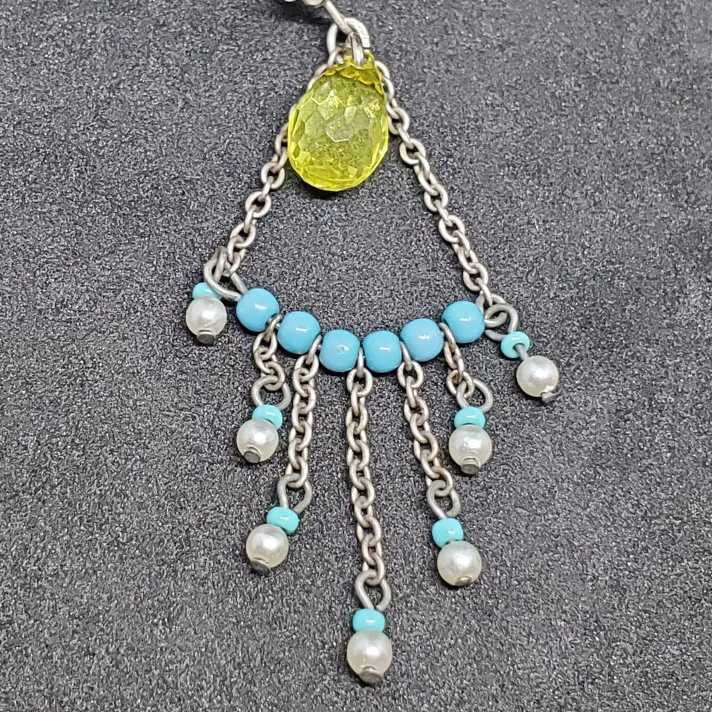 Handmade Artisan Ethnic Theme Necklace Seed Bead